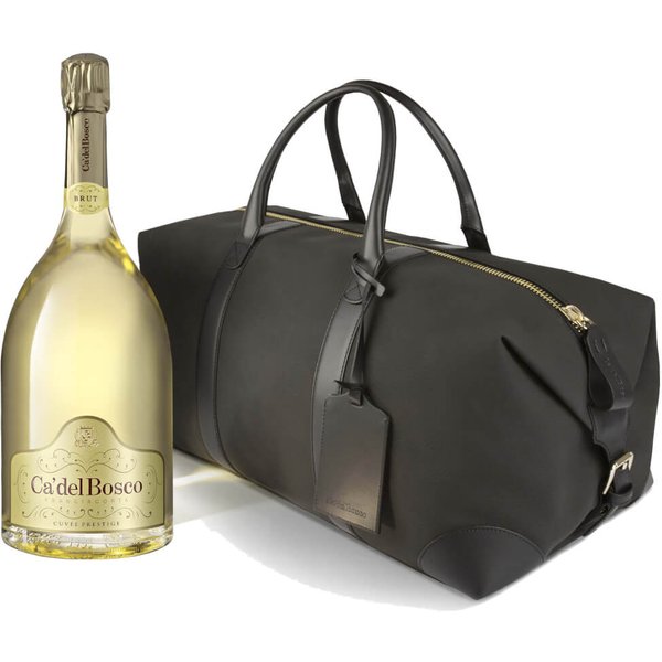 Franciacorta DOCG Extra Brut Cuve Prestige Edizione 46 JEROBOAM 3 lt in BORSONE PELLE - C del Bosco