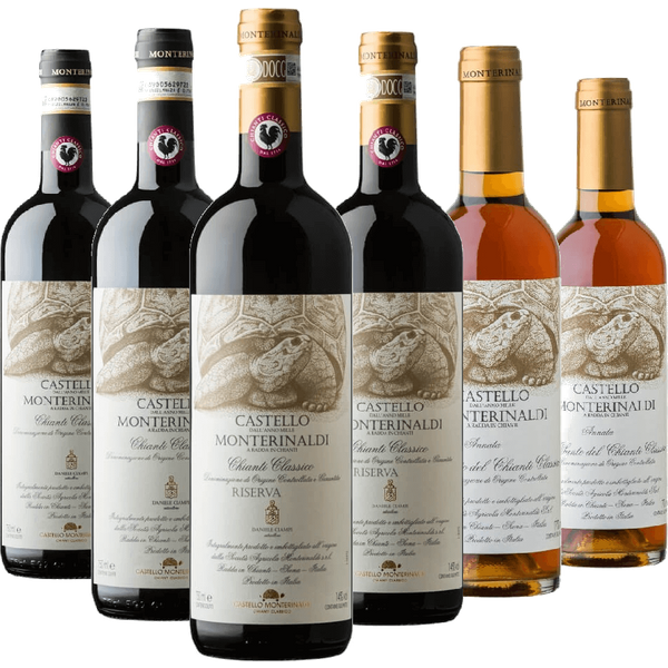 Degustazione 6 bt Chianti - Castello Monterinaldi