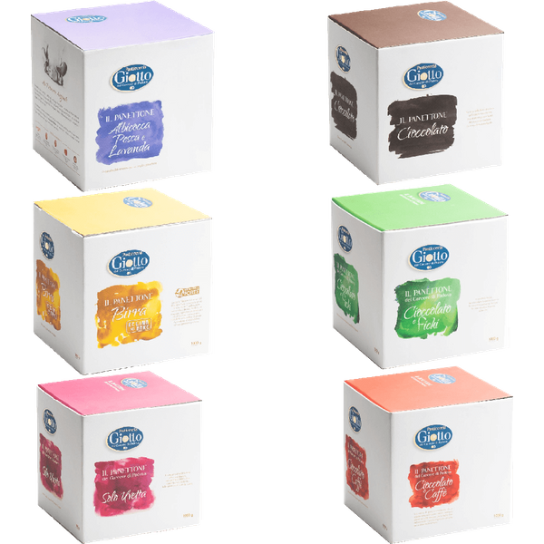 Confezione 6 panettoni da 1kg mista - Giotto