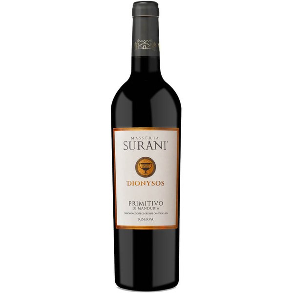Dionysos Primitivo di Manduria DOC Riserva 2019 - Masseria Surani