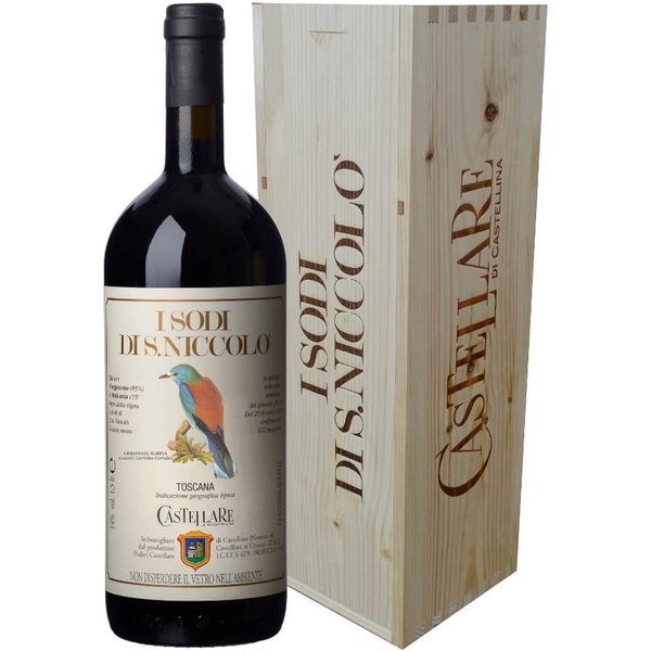 I Sodi di San Niccol Toscana IGT MAGNUM 1,5 lt Cassa Legno 2020 Castellare di Castellina