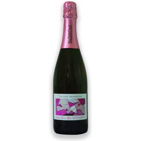 Metodo Classico Ros Pinot Nero Extra Brut Note d'Agosto Alessio Brandolini