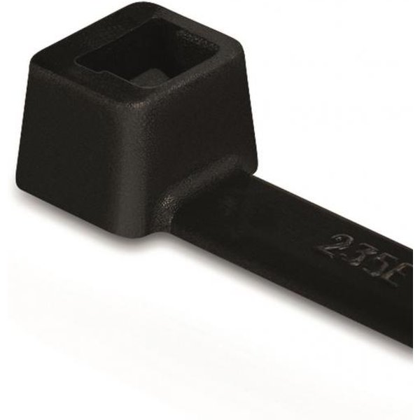 Hellermann T80I-PA66W-BK(100) Kabelbinder 300x4,7mm schwarz 111-08290 (Inhalt 100 Stück)