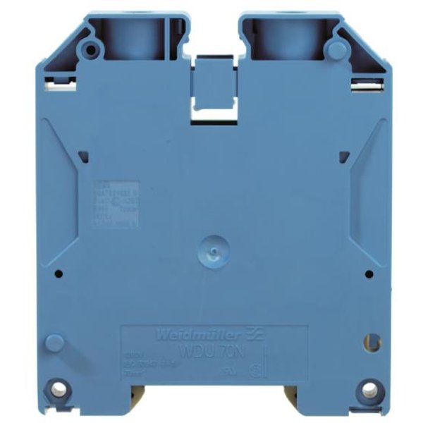 Weidmüller WDU 70N/35 bl Durchgangs- Klemme 70qmm 9512420000