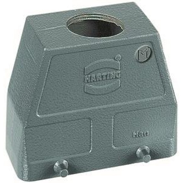 HART Tüllengehäuse M32 19300160427 gerader Kabelausgang hohe Bauform