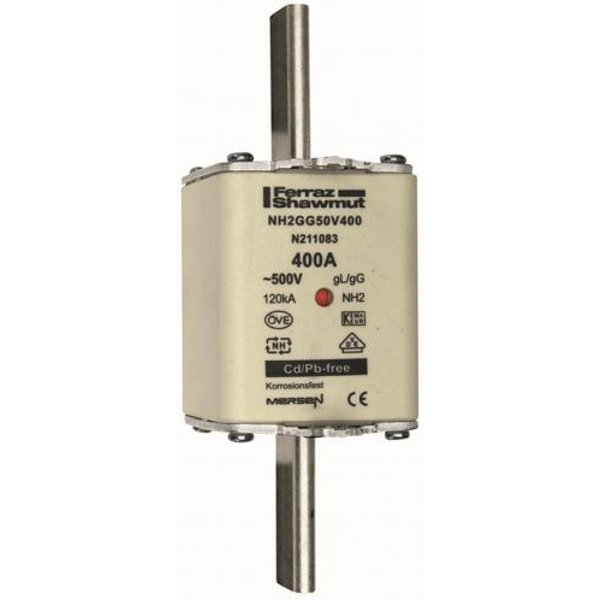 Mersen 1B283.000000 NH2 400A gG 500V NH-Sicherung sfü spannungsführend