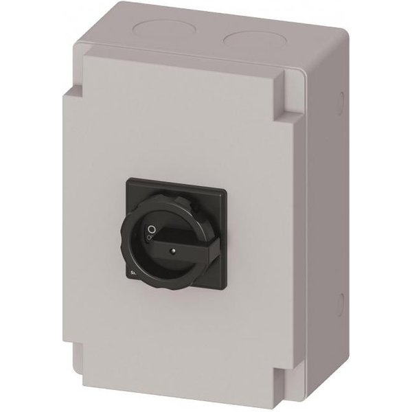 Siemens 3LD27661GP51 Hauptschalter 3p 100A 400V 37kW 1S+1Ö 1N-Klemme Isogekap.