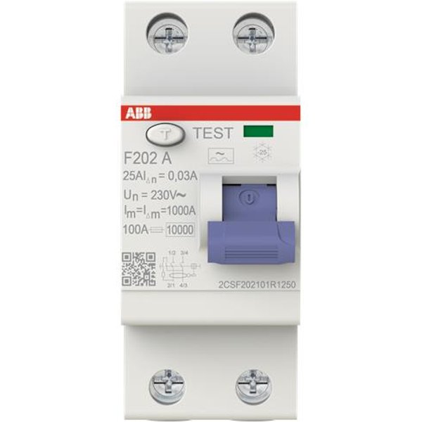 ABB Compact-Fi 2X25A/0,03A ** F202A-25/0,03