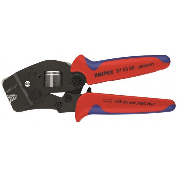 Knipex Aderendhülsenzange 190mm 975308 0,08-10qmm Front selbsteinstellend