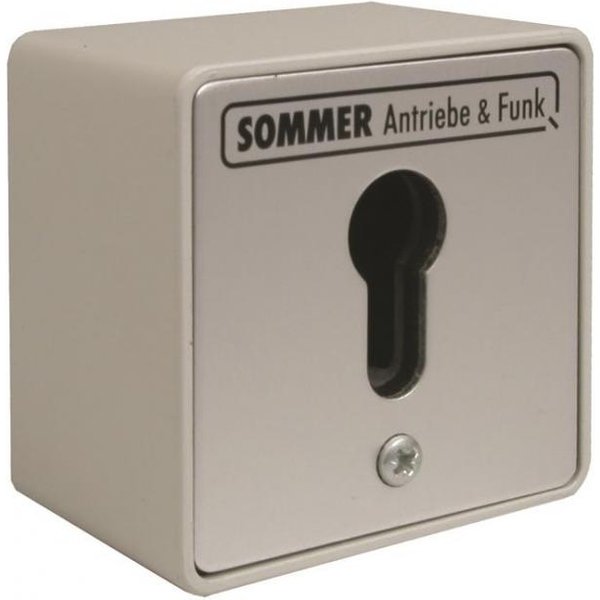 SOMMER AP Schlüsseltaster 5006V000 1 Kontakt ohne Zylinder IP54