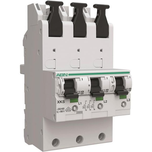 ABN SHU-Schalter 3p 35A XKS335-5 SaS-Montage Charakteristik E ABN