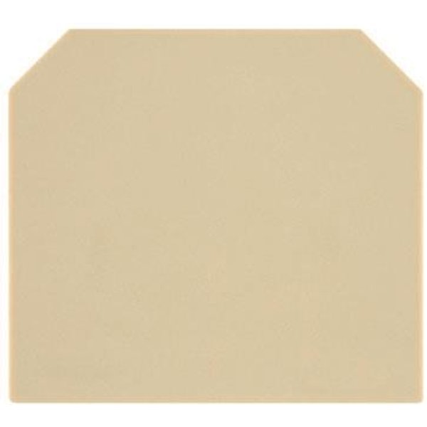 Weidmüller AP AKZ2.5 BL Abschlussplatte 2,5mm Direktmontage 0697380000 (Inhalt 50 Stück)