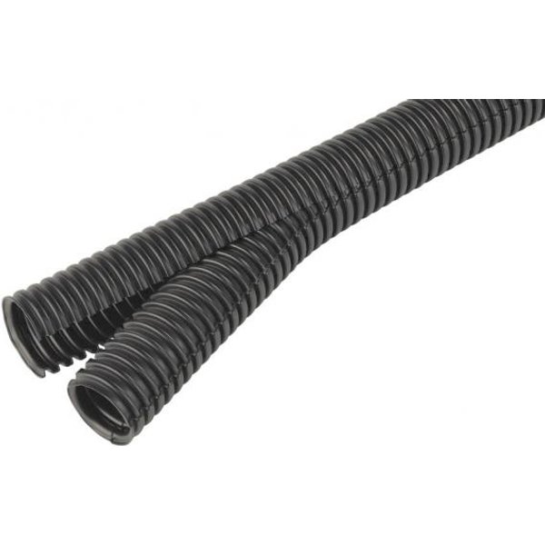 Fränkische Co-flex PP-UV NW 20 50m-Ring schwarz Ku-Wellrohr geschlitzt 38402000 (Inhalt 50 Stück)