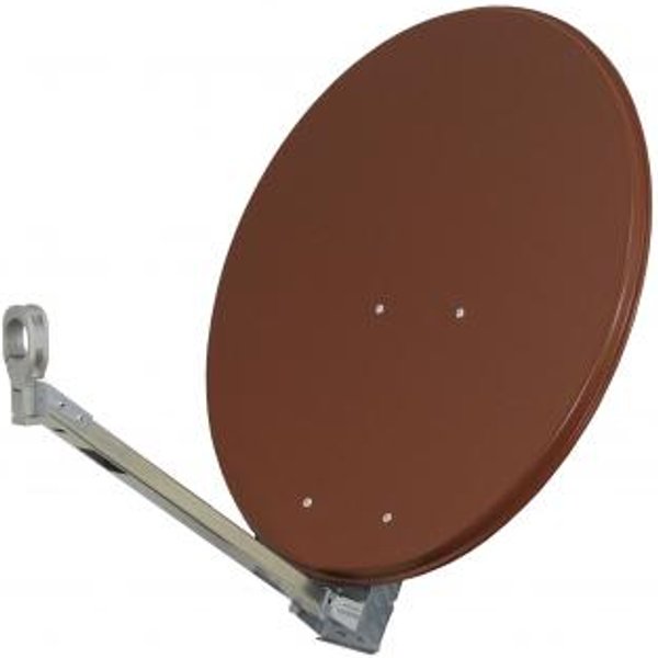 Televes Alu-Spiegel 67x71cm S660-Z ziegelrot