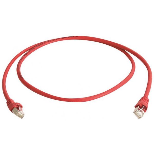 TG Patchkabel S-FTP 25,0m L00006A0043 FS500 MP8 LSZH rot Cat6A 500MHz Iso EA