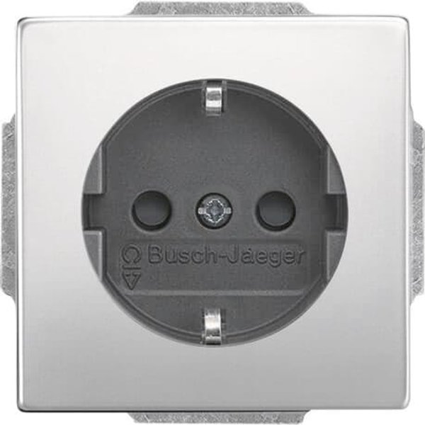 BJ pur edelstahl Schuko 20EUCKS-866 Kombi mit erh. Ber.-sch. / Edelstahl