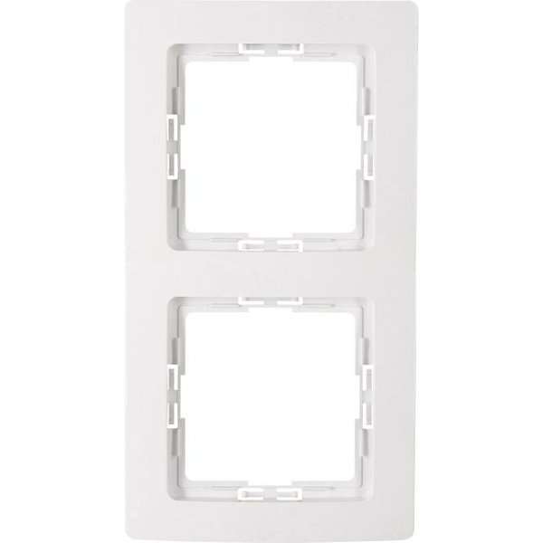 KOPP HK05 Rahmen 3085.0200.4 2fach arktis-weiss