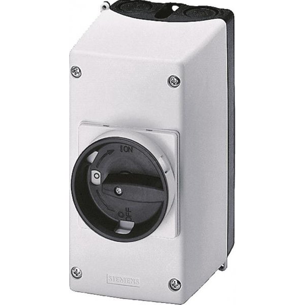 Siemens 3RV19231DA00 Isolierstoff- Aufbaugehäuse IP55 m.N-u.PE-Klemme 72mm