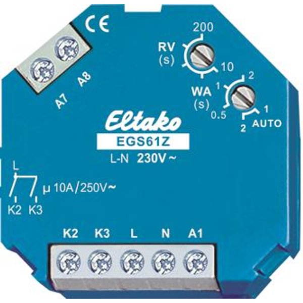 Eltako EGS61Z-230V Stromstoß Gruppen- schalter f.Zentral. n.potenz. 61200430