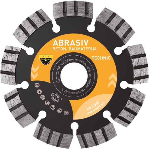 Samedia TECHNIC MSE 125x22,23 Eco Diamant-Trennscheibe Universal 310020