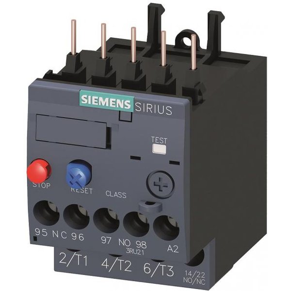 Siemens 3RU21161JB0 Überlastrelais S00 7,0-10A Class10 Anbau Schraub.