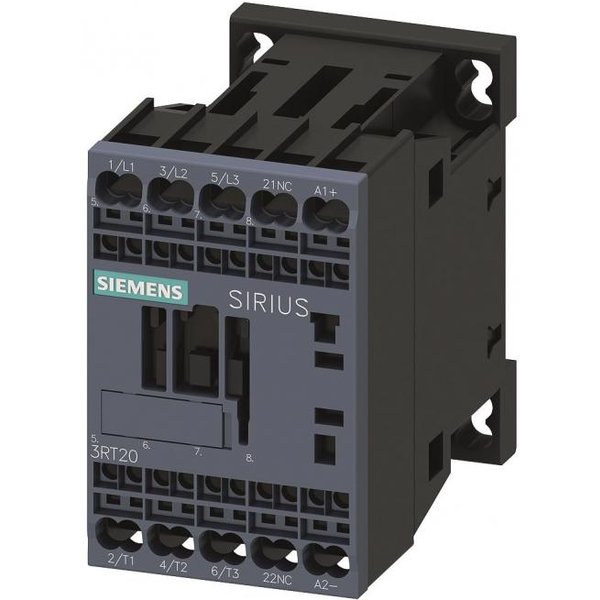 Siemens 3RT20152BB42 Schütz AC-3 3kW/400V 1Ö 24VDC 3p S00