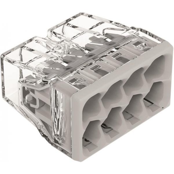 WAGO 2273-208 COMPACT-Verbindungsdosen- klemme,für eindrähtige Leiter,max.2,5mm² (Inhalt 50 Stück)