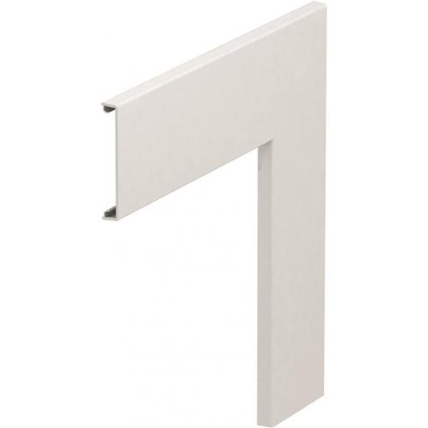 OBO GK-OTGFRW Oberteil Flachwinkel glatt PVC reinweiß RAL9010 6274490