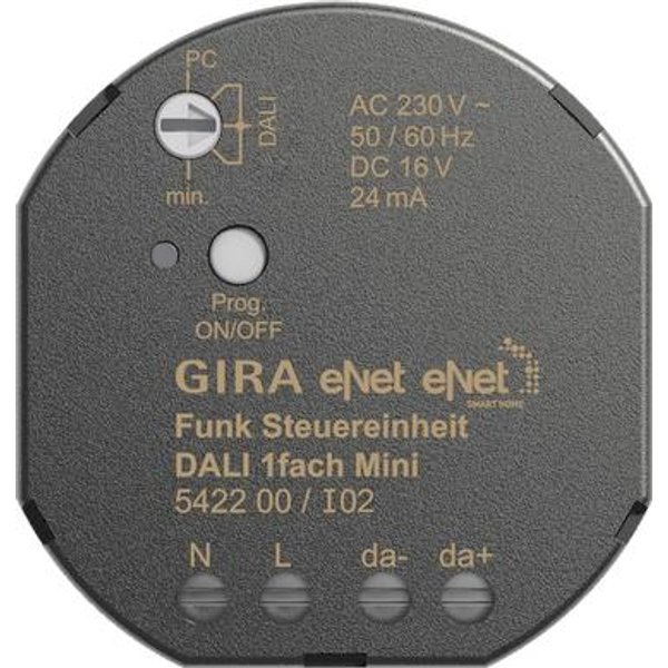 GIRA 542200 eNet Funk Steuereinheit DALI 1fach Mini