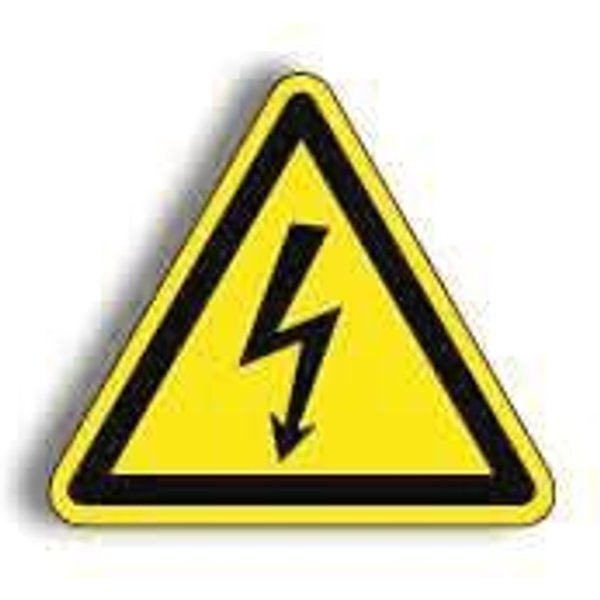 HEIN 177267 Warnschild HEIN_177267 el.Spannung ASR Folie SL50mm 100/Rolle