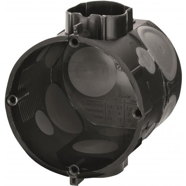 FTRO UP Gerätedose, winddicht, E1072K 62mm tief Rohrstutzen 25mm, 4 (Inhalt 25 Stück)