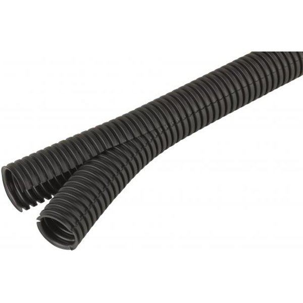 Fränkische Co-flex-PP NW 100 10m-Ring schwarz Ku-Wellrohr geschlitzt 37010000 (Inhalt 10 Stück)