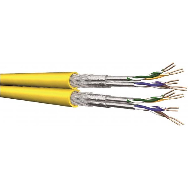 UC1200 SS23 C7A S/FTP 2x4P LSHF-FR 500DW Duplex Cat.7A Dca 500m Trommel (Inhalt 500 Stück)