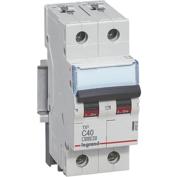 Legrand 403387 TX3 LS-Schalter B 16A 2-polig 6kA 400VAC 2TE