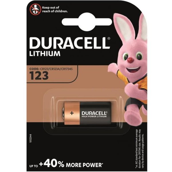 DURA Photo-Lithium Batterie Ultra 110281 CR123A ***Blister a 1 Stück***
