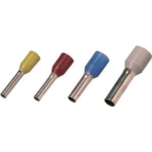 Intercable ICIAE9525 Aderendhülse DIN46228T4 95qmm 25mm verzinnt rot (Inhalt 25 Stück)