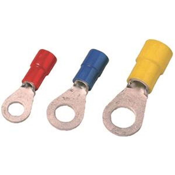 Intercable ICIQ24 Quetschkabelschuh DIN46237 1,5-2,5qmm M4 blau (Inhalt 100 Stück)