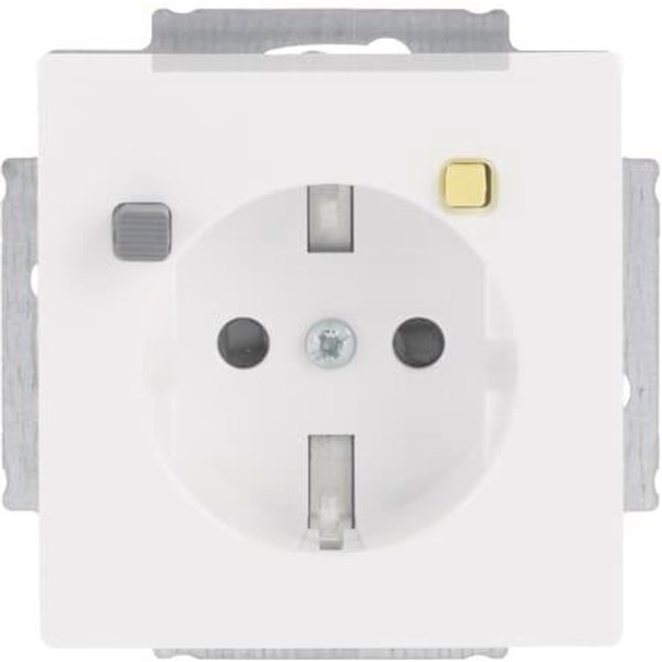 BJ FI-SCHUKOMAT SCHUKO 3120 EUCB-84 Einsatz studioweiß Sicherheitstechnik