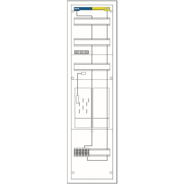 f-tronic Komplettschrank EHZ49-3-DS **1ZP EHZ 1100x300 mit. OKK-BKE 7120640