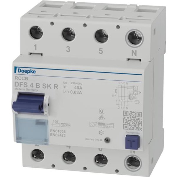Doepke DFS4 040-4/0,03-B SK R Fehlerstromschutzschalter 4p 09134988