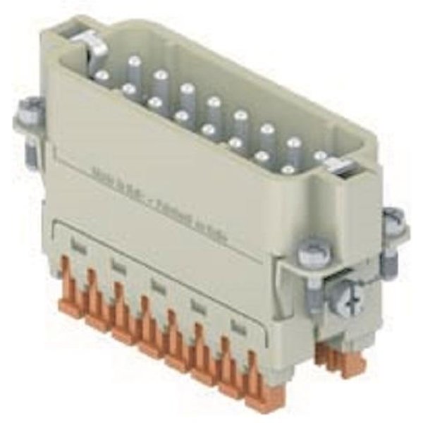 ILME Stifteinsatz Gr.66.16 CSAHM 16 16P+PE Silber SQUICH 16A 250V