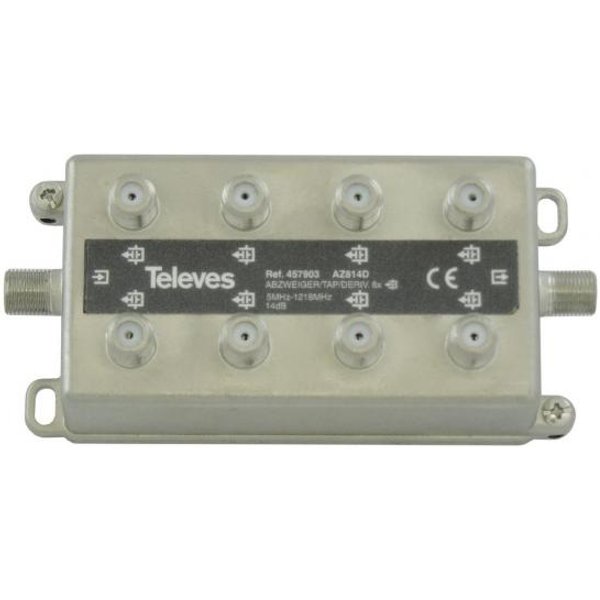 Televes 8-fach Abzweiger AZ814D 5-1218 MHz AD:14dB 457903