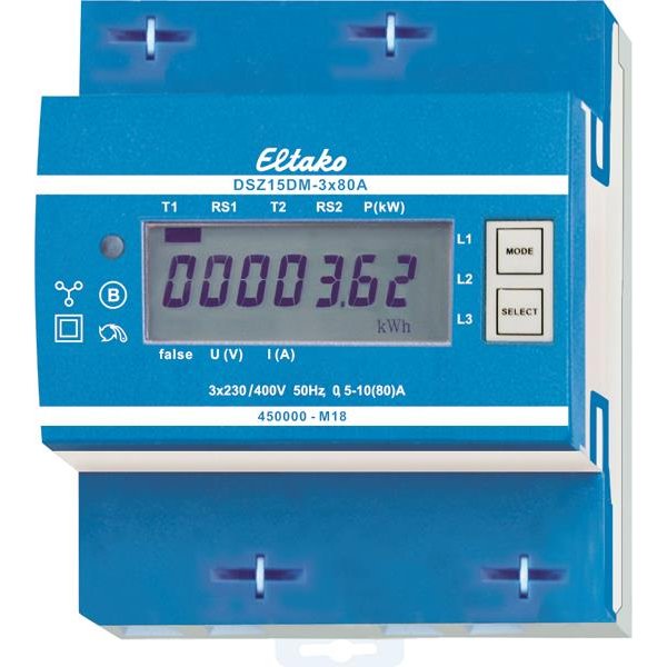 Eltako Drehstromzähler DSZ15DM-3x80A MID geeicht 3x80A 28380512
