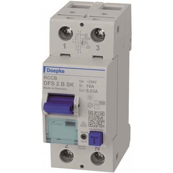 Doepke DFS2 016-2/0,03-B SK Fehlerstromschutzschalter 2p 16 09114598