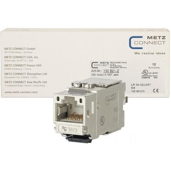 Metz C6A modul K 180° Jack 130B21-Z 12er Pack (Inhalt 12 Stück)