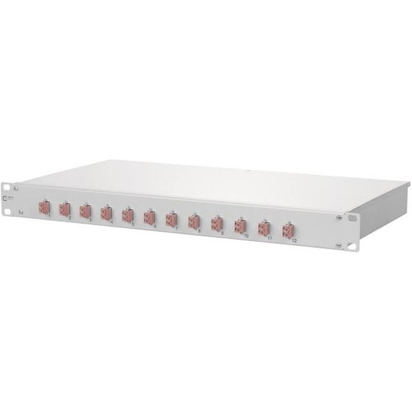 Metz OpDAT fix 12xLC-D OM4 1502577512-F Keramik erikaviolett 19z 1HE Spleißbox