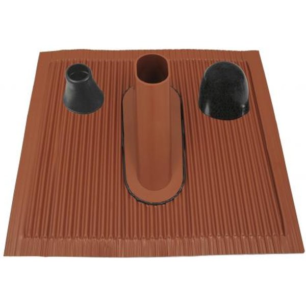 Televes Montageset rot SPAZ48RK für SPAHA 48/x Aluziegel MK 244012