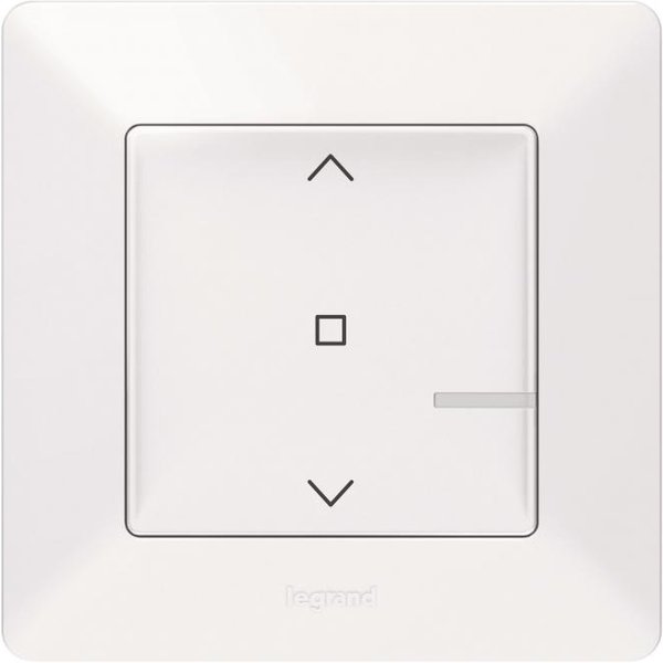 Legrand 752191 Funk Wandsender Rollladen von Valena Life with Netatmo ultraweiß