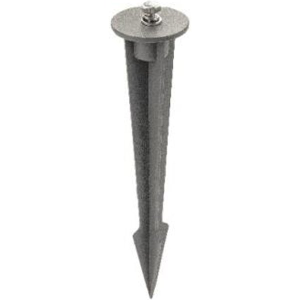 SGL Erdspieß graphit Aluminium 630026 für Serie Hovden