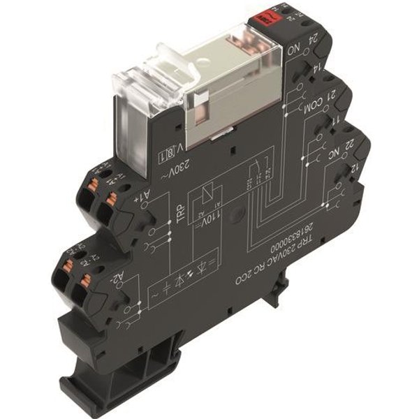 Weidmüller TRP 230VAC RC 2CO TERMSERIES Anzahl Kontakte:2We AgNi 2618330000 (Inhalt 10 Stück)
